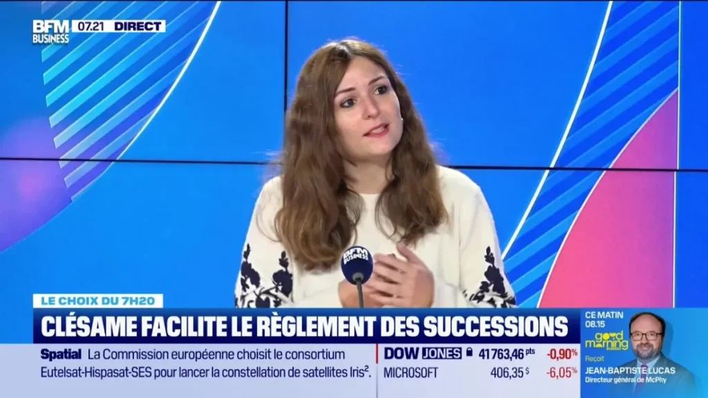 Le choix du 7.20 : Clésame facilite le règlement des successions