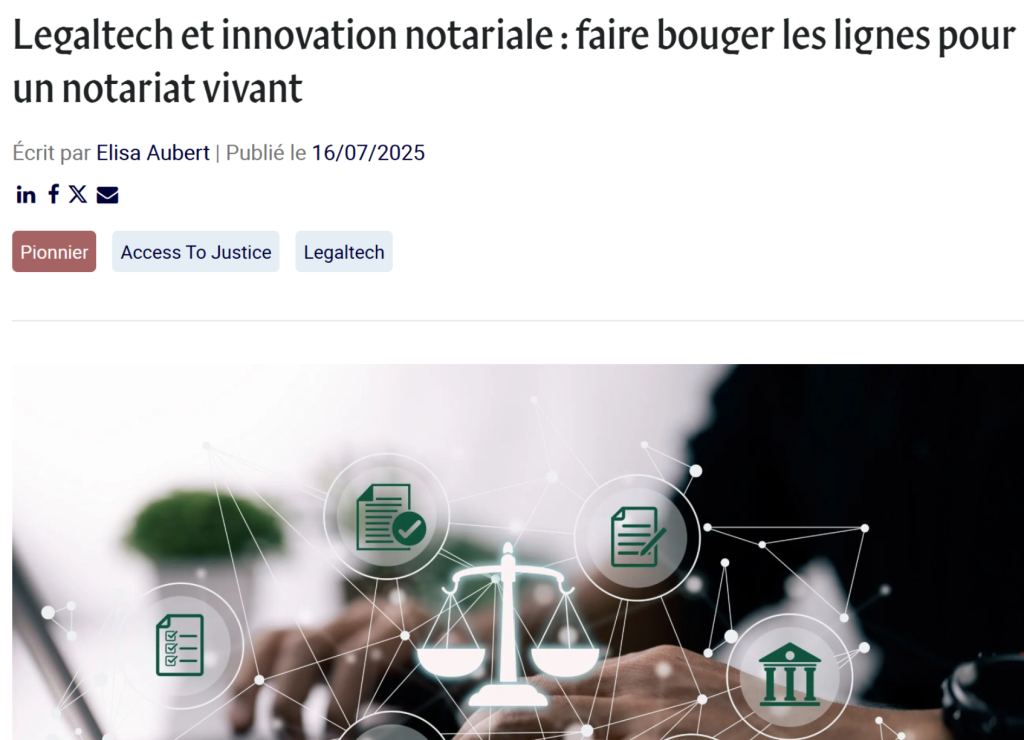 Clésame, une innovation née au cœur du notariat